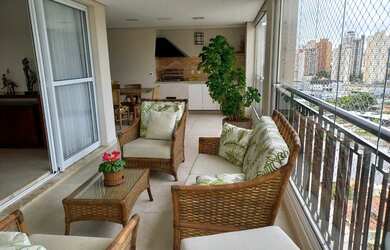 Imagem 2: Lindo Apartamento para venda com VARANDA GOURMET - 168 m² - 3 Dorms -...