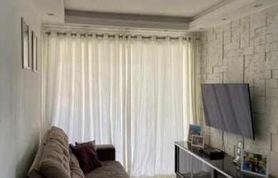 Imagem: O apartamento possui 2 Dormitórios, 2 Banheiros, 1 Vaga na