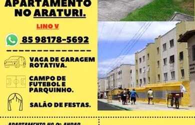 Imagem: O apartamento possui 2 Dormitórios, 1 Banheiro, 1 Vaga na garagem