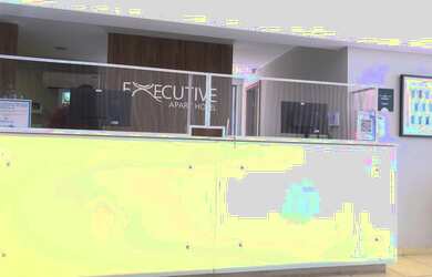 Imagem: O apartamento possui 1 Dormitório, 1 Banheiro, 1 Vaga na garagem