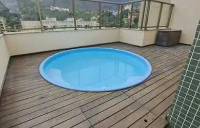 Imagem: O apartamento na cobertura possui 4 Dormitórios, 4 Banheiros