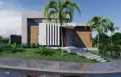 Imagem: A casa em condomínio possui 4 Dormitórios, 1 Banheiro, 2 Vagas