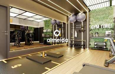 Imagem 7: Residencial Origem. Churrasqueira, Varanda, Área de serviçoe30m² de...