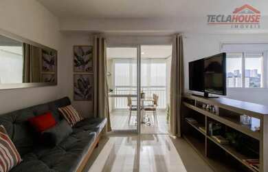 Imagem 2: Apartamento com 1 dormitório para alugar, 38 m² por R$ 3.700/mês - Jardim Flor da Montanha