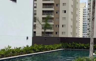 Imagem: O apartamento possui 1 Dormitório, 1 Banheiro, 1 Vaga na garagem