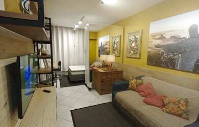 Imagem: O apartamento possui 1 Dormitório, 1 Banheiro, 10m² de Área