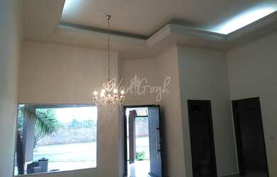 Imagem: A casa em condomínio possui 3 Dormitórios, 3 Banheiros, 2