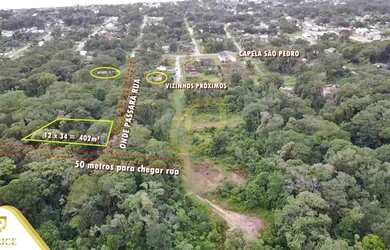 Imagem: O terreno possui 402m² de Área e está localizado em Itapoá