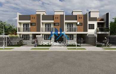 Imagem: A casa possui 3 Dormitórios, 2 Banheiros, 2 Vagas na garagem