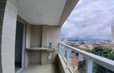 Imagem 3: Apartamento 2 suítes para locação. 69m². Guilhermina - Praia Grande - SP