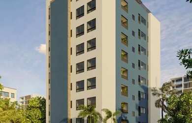 Imagem: O apartamento possui 2 Dormitórios, 1 Banheiro, 1 Vaga na garagem