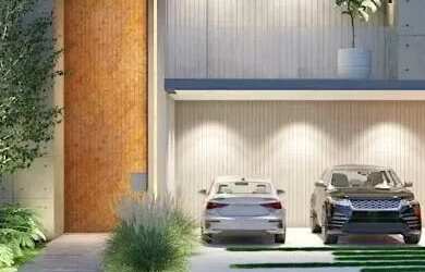 Imagem: A casa em condomínio possui 4 Dormitórios, 5 Banheiros, 5