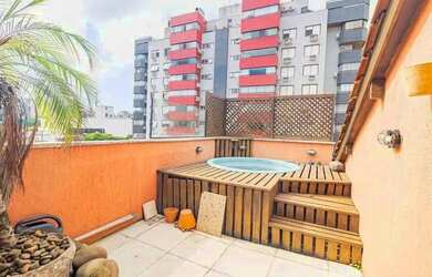 Imagem 16: Cobertura em Santana. Piscina, Churrasqueira, Vista para o mareÁrea de...