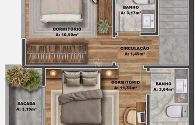 Imagem 7: Sobrado triplex à venda no bairro Bela Vista - Caxias do Sul