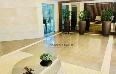 Imagem: O apartamento na cobertura possui 4 Dormitórios, 5 Banheiros