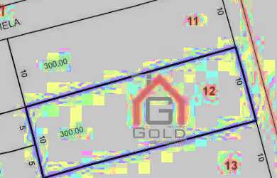 Imagem: O terreno possui 300m² de Área, Imóvel novo e está localizado