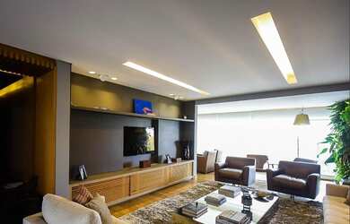 Imagem: O apartamento possui 3 Dormitórios, 5 Banheiros, 4 Vagas na