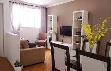 Imagem: O apartamento possui 3 Dormitórios, 1 Banheiro, 1 Vaga na garagem