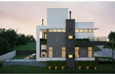 Imagem 3: Casa Alto Padrão com um incrível projeto é vista mar na Praia dos Ingleses