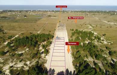 Imagem: O terreno está localizado em Balneário Gaivota, SC à venda