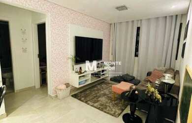 Imagem: O apartamento possui 2 Dormitórios, 2 Banheiros, 1 Vaga na