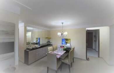 Imagem: O apartamento possui 3 Dormitórios, 2 Banheiros, 1 Vaga na