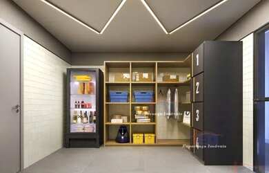 Imagem 9: Residencial - Centro. Piscina, Área de serviço, 63m² de Áreae2 Vagas...