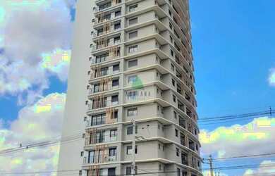 Imagem: O apartamento possui 1 Dormitório, 1 Banheiro, 1 Vaga na garagem