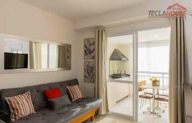 Imagem 6: Apartamento com 1 dormitório para alugar, 38 m² por R$ 3.700/mês - Jardim Flor da Montanha