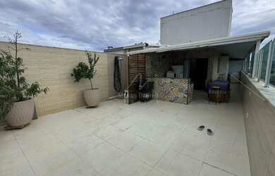 Imagem: O apartamento na cobertura possui 3 Dormitórios, 3 Banheiros