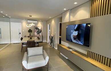 Imagem: O apartamento possui 3 Dormitórios, 3 Banheiros, 2 Vagas na