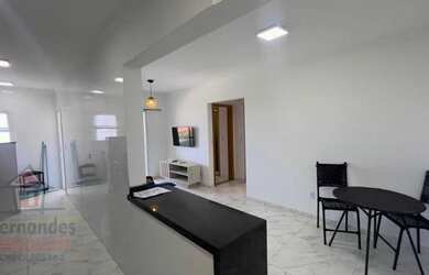 Imagem 2: Apartamento mobiliado vista mar 2 quartos aluguel definitivo pacote por R$3.600 Mirim Prai