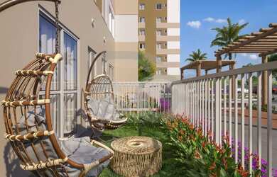 Imagem: Apartamentos de 2 Quartos no Condomínio Flor de Lótus Mais