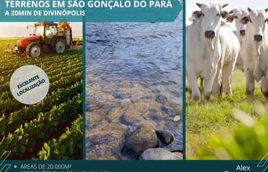 Imagem: O terreno possui 20.000m² de Área e está localizado em Centro