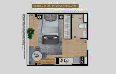 Imagem 5: vila parque butanta. Piscina, Churrasqueira, Ar-condicionadoe31m² de...