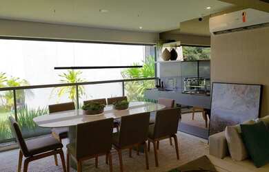 Imagem: O apartamento possui 3 Dormitórios, 4 Banheiros, 2 Vagas na