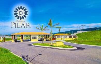 Imagem: O terreno à venda possui e está localizado em Pilar, Maricá