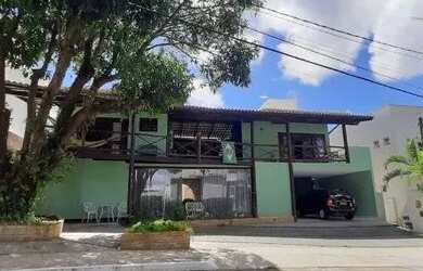 Imagem: A casa em condomínio possui 4 Dormitórios, 5 Banheiros, 4