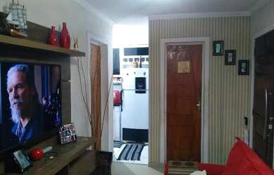 Imagem: O apartamento possui 2 Dormitórios, 1 Banheiro e está localizado