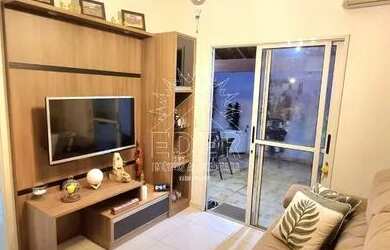 Imagem: A casa em condomínio possui 2 Dormitórios, 2 Banheiros, 2