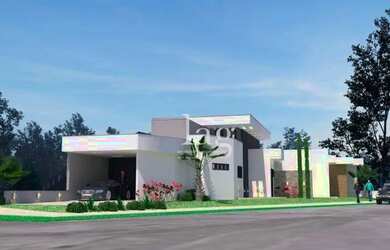 Imagem: A casa em condomínio possui 4 Dormitórios, 5 Banheiros, 5