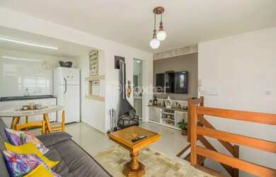 Imagem: O apartamento na cobertura possui 3 Dormitórios, 2 Banheiros