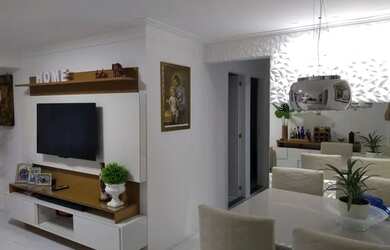 Imagem 3: Apartamento para venda possui 74 metros quadrados com 3 quartos