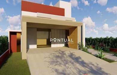 Imagem: A casa em condomínio possui 4 Dormitórios, 5 Banheiros, 5