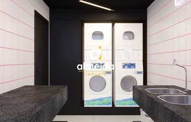 Imagem 15: ART STUDIOS. Churrasqueira, Área de serviço, 36m² de Áreae1 Vaga na...