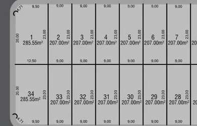 Imagem: O terreno possui 298m² de Área e está localizado em Parque
