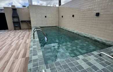 Imagem: O apartamento possui 3 Dormitórios, 1 Banheiro, 1 Vaga na garagem