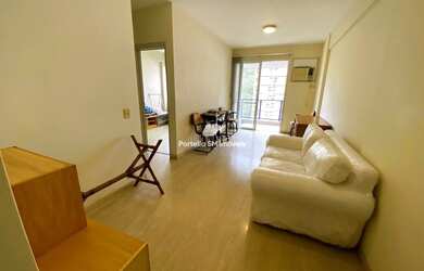 Imagem: O apartamento possui 1 Dormitório, 1 Banheiro, 1 Vaga na garagem