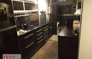 Imagem: O apartamento possui 1 Dormitório, 2 Banheiros, 1 Vaga na garagem