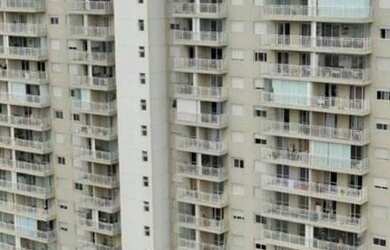 Imagem: O apartamento possui 1 Dormitório, 1 Banheiro, 1 Vaga na garagem